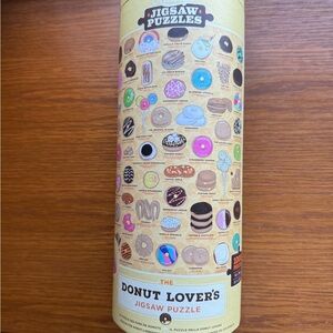 Donut Lover's Jigsaw Puzzle - Multicolor
Brand new
